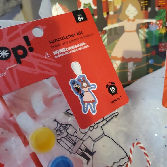 Christmas bundle stocking stuffer gift lot dog crafts kits stickers stuffed dog - Picture 6 of 11